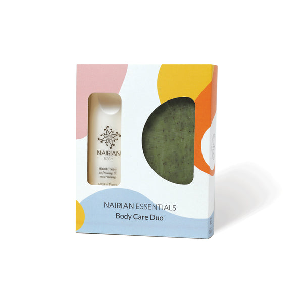 Duo Set Hand Cream, Tarragon Soap Nairian Skincare